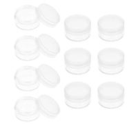 Abaodam Mini Scatole Portaoggetti per Pezzi di Ricambio Orologi con Coperchio Sigillante, Custodia Plastica Resistente da 30mm X 16mm, Valigetta Portautensili Portatile per Gioielli,