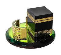 Abaodam Miniatura in Cristallo a Forma Rotonda Effetti Luce Incantevoli e Design Artistico per Decorazione Casa e Comodini