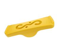 Abaodam Montessori in Plastica per Balance Board Sinuosa per Allenamento Sensoriale e Psicomotricità Indoor per Bambina per Sviluppo Coordinazione e Concentrazione Giallo