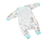 Abaodam Nanna con Gambe Divise Bamboo Traspirante Nanna Indossabile per Ragazzo e Unisex e Fresco per