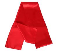 Abaodam Nastro di Seta Rosso per Costumi Cinesi Adulto Fascia in Raso Morbido per Danza Tradizionale e Spettacoli Accessorio Costume Cartoon Cinese per Festival e Competizioni