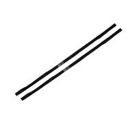 Abaodam Nastro per Cerchi Bici in Pvc Nero 2 Pezzi, Accessorio Pratico e Resistente per Pneumatici Antiforatura, per Protezione nella Guida in Bicicletta