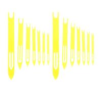 Abaodam Navette per Tessitura Reti da Pesca in Plastica 14 Pezzi Kit di Riparazione Reti Navette ad Ago Resistenti Strumenti Portatili per Riparazione Rete in Acqua Dolci e Salate