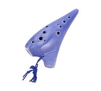 Abaodam Ocarina in Ceramica per Principianti Strumento Fiato Educativo per Custodia e Libro di Musica per Pratica Scolastica e Uso Domestico
