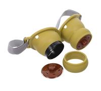 Abaodam Occhiali in Moxibustione per e Professionali Silicone Plastica per Oculare per Studio Prolungato e Domestico