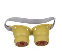 Abaodam Occhiali per Moxibustione Professionali in Silicone e Plastica degli Occhi, Alleviare Affaticamento Visivo, per Uso Domestico e Sessioni di Studio Prolungate