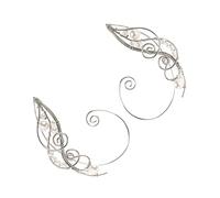 Abaodam Orecchini a Clip da Donna Polsini per Orecchie Eleganti Fatti a Mano, Accessori per Orecchie Non Perforanti, per Cosplay, Appuntamenti e Uso Quotidiano