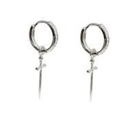 Abaodam Orecchini ad Anello Pendenti con Pietre a Forma di da Donna Gioielli con Pietre Bianche in Lega senza Piombo Set 1 Paio per Occasioni Speciali e Uso Quotidiano