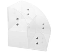 Abaodam Organizer All’umidità per Cosmetici Trasparente Maschere e Acrilico in, Resistente Design Minimalista Viso Trucchi per Ordine su Scrivania e Bagno