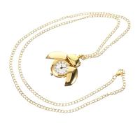 Abaodam Orologio da Tasca Leggero e Preciso Vintage Ciondolo a Forma di Coleottero Collana Elegante in Lega Oro per Donne in Occasioni Uniche e Festività