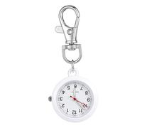 Abaodam Orologio Taschino Infermiere in Metallo e Vetro Resistente Design Semplice e Sicuro con Liscio Orologio Taschino Vintage Portatile Regalo per Famiglia e Amici