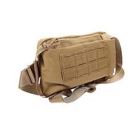 Abaodam Pacchetto sportivo sacchetti stoffa borse stoffa crossbody bag messanger bag belt bag attraverso da esterno custodia in vita borsa portaoggetti in vita tela Khaki