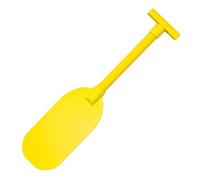 Abaodam Pagaia di Plastica Gialla per Bambini Design Unico, Uso Sicuro e Facile da Maneggiare, per Giochi All'aperto e Decorazioni per Feste