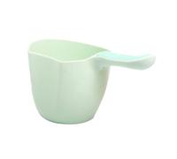 Abaodam Paletta per Acqua da Bagno per Manico, Tazza da Shampoo in Plastica Durevole Verde, Cucchiaio per Ragazzo Ragazza Multifunzione per Shower e Bagnetto