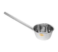 Abaodam Paletta per Acqua Manico in Acciaio Inox Resistente alla Corrosione, Mestolo Grande Multiuso Impugnatura Ergonomica Antiscivolo, Utensile da Cucina e Giardino per Uso