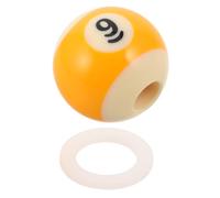 Abaodam Palla da Allenamento per Biliardo da 16mm, Ausilio la Pratica e Allenatore di Mira Guida Regolabile, Accessorio Portatile per L’Allenamento di Colpi su Tavolo da Biliardo