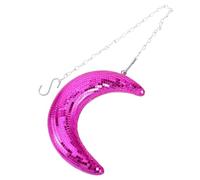 Abaodam Palla da Discoteca a Specchio Riflettente Sospesa Viola, Decorazione Scintillante per Matrimoni e Feste, Ornamento da Appendere per Sala da Ballo ed Eventi Dj