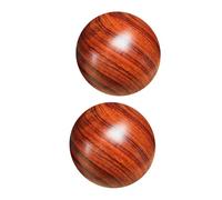 Abaodam Palle da Fitness in Legno Massello per Allenamento Mani e Dita, Set 2 Pezzi per Massaggi e Stretching Muscolare, Forniture per Massaggi Terapeutici Palmari