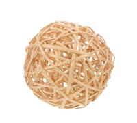 Abaodam Palline Decorative in Vimini Intrecciato Naturale da 20 Cm, Leggere e Facili da Appendere, Perfette per Decorazioni da Parete e Ambienti Quotidiani Stile Boho