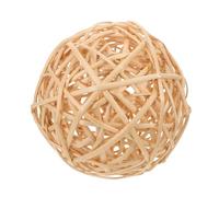 Abaodam Palline di Rattan Decorative Beige da 20 Cm, Leggere e Facili da Appendere, Perfette per Decorazioni da Parete e Centrotavola in Stile Boho Naturale
