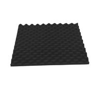 Abaodam Pannello Fonoassorbente Alta in Spugna per Assorbimento Acustico e Riduzione a Forma di Cartone delle Uova Nero per Assorbimento Acustico e Riduzione, per Sale Attrezzate e Teatri