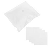 Abaodam Panni in Microfibra Superfine per Pulizia Lenti e Strumenti Ottici 6x6 Pollici 100 Pezzi Bianco senza Pelucchi per Rimuovere Macchie di Olio