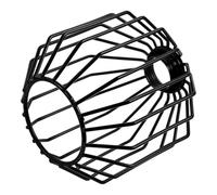 Abaodam Paralume in Ferro Nero G9 per Lampada a Sospensione Design Unico e Tocco Rustico, Sicuro e Comodo da Usare per Illuminazione Domestica