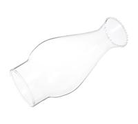 Abaodam Paralume in Vetro Bianco per Lampada Olio Piccolo Stile Retrò, Facile da Installare, Decorazione per Lampade Kerosene e Ambienti DIY