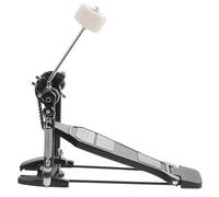 Abaodam Pedale con Martello Nero per Grancassa in Lega di Alluminio e Portatile con Design Antiscivolo Accessorio Professionale Adatto per Batteria Jazz e Acustica