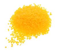 Abaodam Pellet di Cera d Api Arancia per DIY Durezza Migliorata, Materiale Versatile per Realizzare Balsami per Labbra e Candele, Sacchetto da 1
