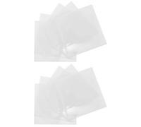 Abaodam Pellicole Protettive Adesive Trasparenti per Racchette da Tennis da Tavolo Set da 10 Pezzi Protezione Superficie Racchetta Applicazione Rapida per Uso Sportivo e Amatoriale