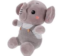 Abaodam Peluche Elefante Piccolo a Forma di Bambola Morbida per Ragazzo Ragazza, Giocattolo Peluche Cartone Animato in Cotone Imbottito, Regalo Accogliente per Cameretta e Decorazione