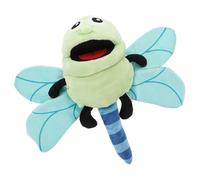 Abaodam Peluche Libellula Interattivo Burattino a Mano Morbido Bocca Mobile per Gioco Narrativo Creativo e Prima Educazione