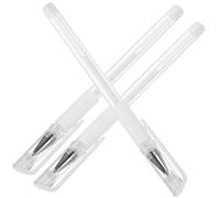 Abaodam Penna per Microblading Bianco 3 Pezzi Strumento di Marcatura Cutanea per Disegno Linee Chiare in Estetica e Dermatologia