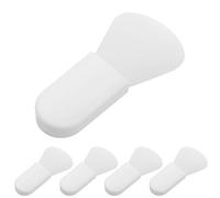 Abaodam Pennello per Maschera Viso Applicatore Versatile 5 Pezzi in Silicone Setole Morbide Uso Comodo per Maschera di Fango e Crema Contorno Occhi a Casa in Viaggio