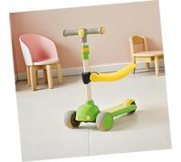 Abaodam per Kick Scooter Cuscino Ergonomico Sedile Pieghevole per Accessorio Portatile Giallo