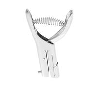 Abaodam Perforatrice Singolo Foro Compatta in Lega di Zinco Foro da 10 Mm, Design Versatile per Ufficio e Attività Creative, Portatile e Resistente