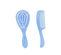 Abaodam Pettine Combinazione Blu Del Capello Design Circolari Per Comfort e Sviluppo Del