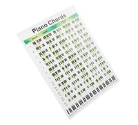 Abaodam Piano Chord Learning Reference Chart Piano Practice Poster Per Insegnamento e Riferimento Veloce Per Principianti e Novizi