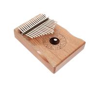 Abaodam Pianoforte A Pollice A 17 Tasti in Legno Originale Design Ergonomico Per Un Gioco Confortevole Per Musica Di Tutti I Livelli