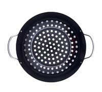 Abaodam Piastra Barbecue Antiaderente con Forata per Carne Verdure e Accessorio Barbecue per e Outdoor