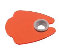 Abaodam Piastra Blocca Luce per Lampada UV Arancione in Plastica Lavabile Protezione Occhi per Nail Art Uso Professionale e Domestico