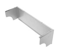 Abaodam Piastra Copertura Antipioggia per Cassetta Postale 405 Mm in Acciaio Resistente alle Intemperie Design senza Fondo per Drenaggio Rapido, Protezione Montata a Parete per Giardino