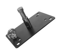 Abaodam Piastra di copertura luci in acciaio inox nero, light holder fitting per softbox, studio cinematografico, design a risparmio spazio con viti