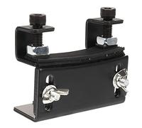 Abaodam Piattaforma Elevatrice per Sollevare e Regolare Altezza Basso Tamburo per Accessorio in Metallo Nero Adatta alla Maggior Parte dei Bass Drum