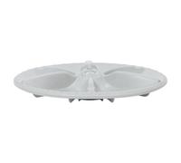 Abaodam Piatto Rotante Lavatrice 11 Denti 37,5cm in Plastica | Compatibile Lavatrici Completamente Automatiche, Installazione Semplice, Pulizia Migliorata, Grigio