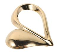 Abaodam Piccola Spilla a Forma di Cuore Dorata per Donna Chiusura Sicura, Accessorio Versatile per Abiti, Blazer e Sciarpe, Regalo per Matrimonio, Anniversario, Festa della Mamma e Giorno