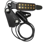 Abaodam Pickup per Chitarra Acustica e Basso Elettrico con Presa 6,35 Mm, Trasduttore Piezo per Ukulele e Violino, Accessorio per Strumenti Musicali con Doppio Controllo Volume,