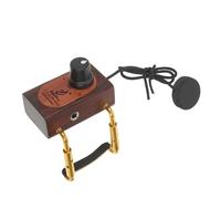 Abaodam Pickup Piezoelettrico Per Violino Violoncello Mandolino Ukulele e Chitarra Acustica Accessorio Per Amplificazione Del Suono Senza Danneggiare La Finitura Per Performance Live e Pra