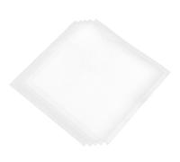 Abaodam Plastic Mesh Set 5 Pezzi Bianco per Realizzazione Borse e attività Creative Tela di Plastica Tagliabile